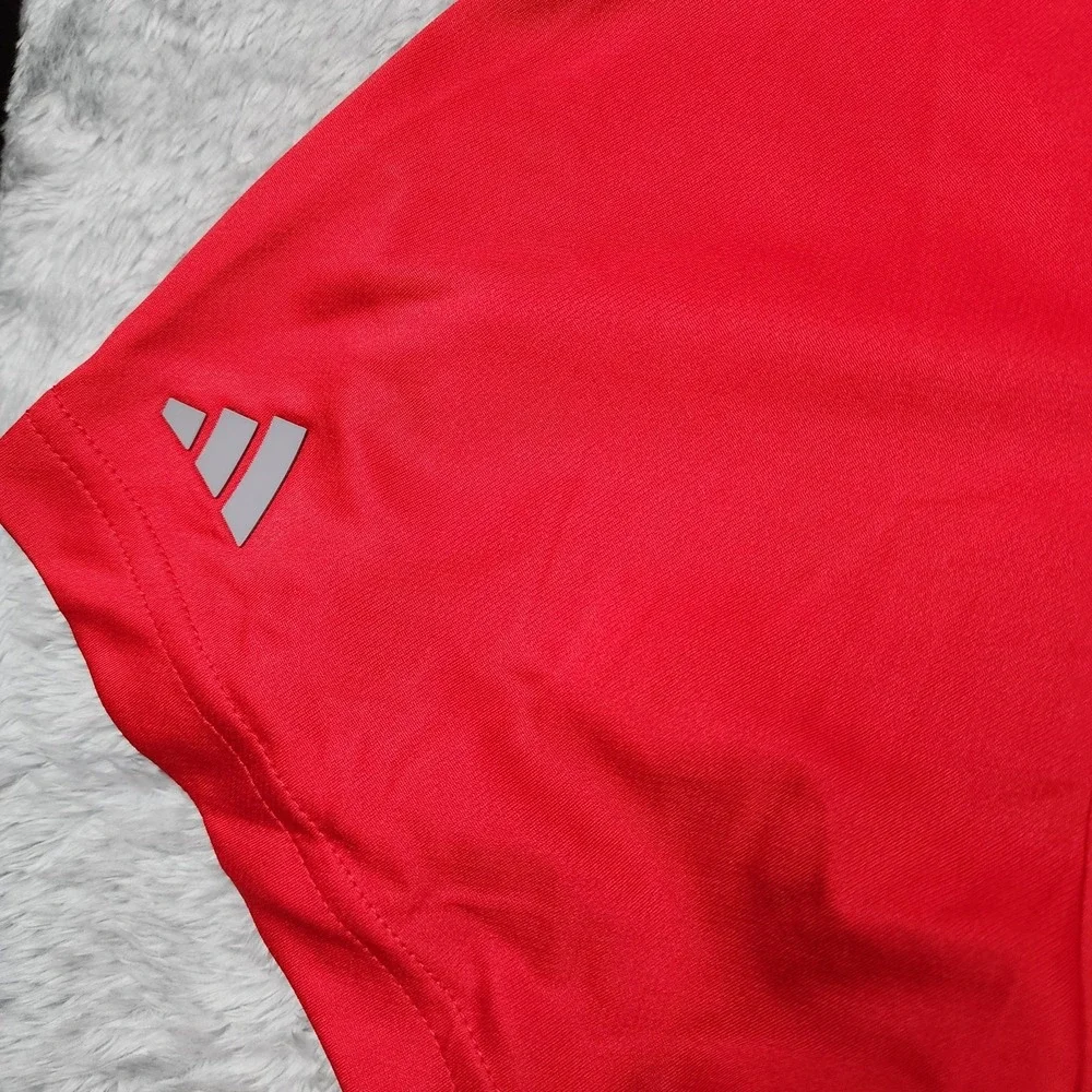 Toronto Blue Jays Polo Shirt Mens 2XL Red MLB Baseball‎ Adidas Golf UPF 50 Top
